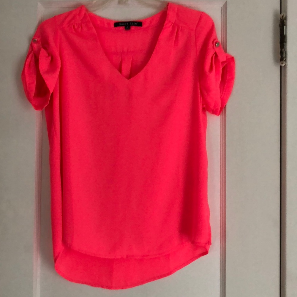 Hot Pink Blouse